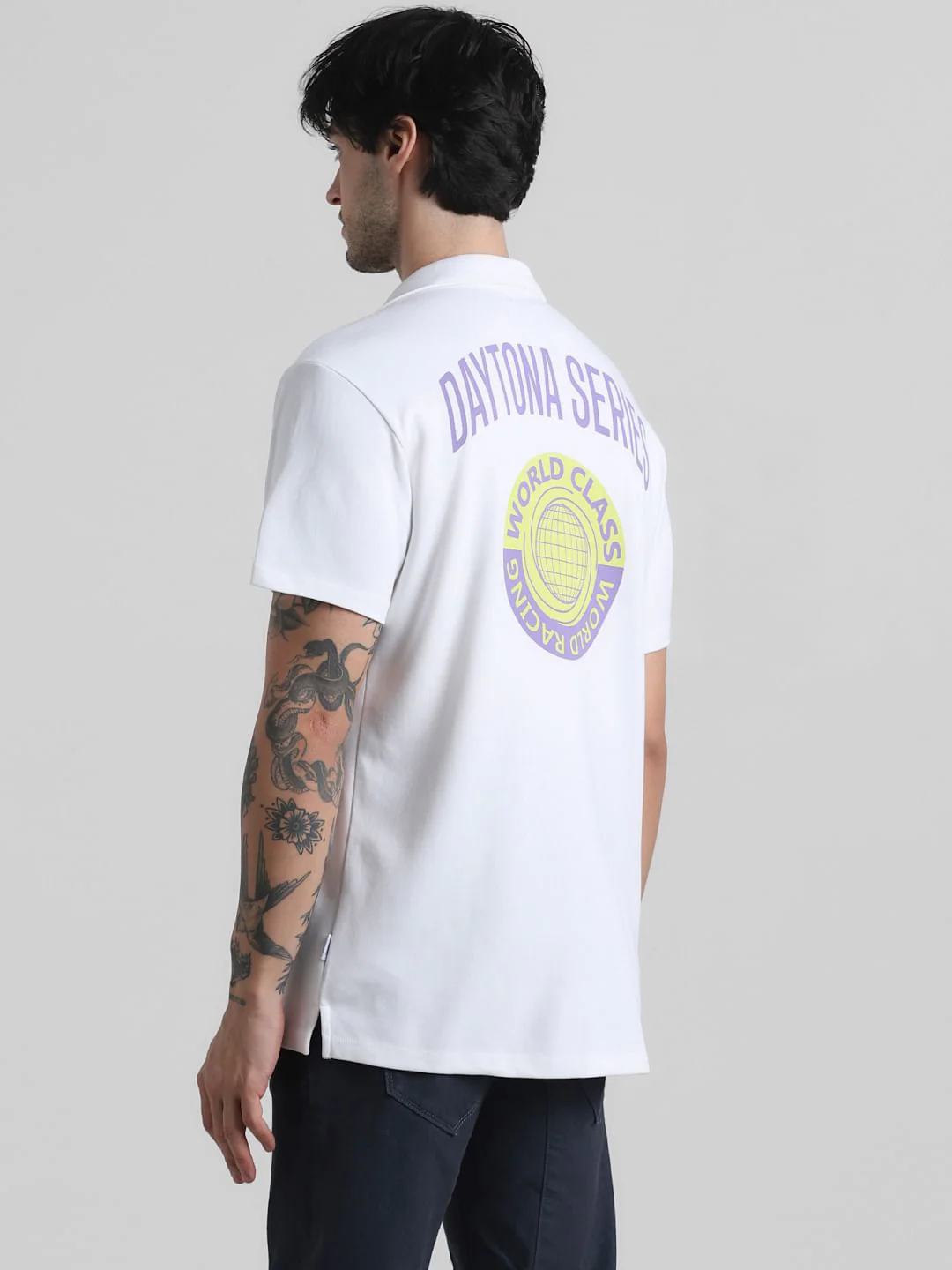 URBAN RACERS by White Short Sleeves Shirt - Image 4