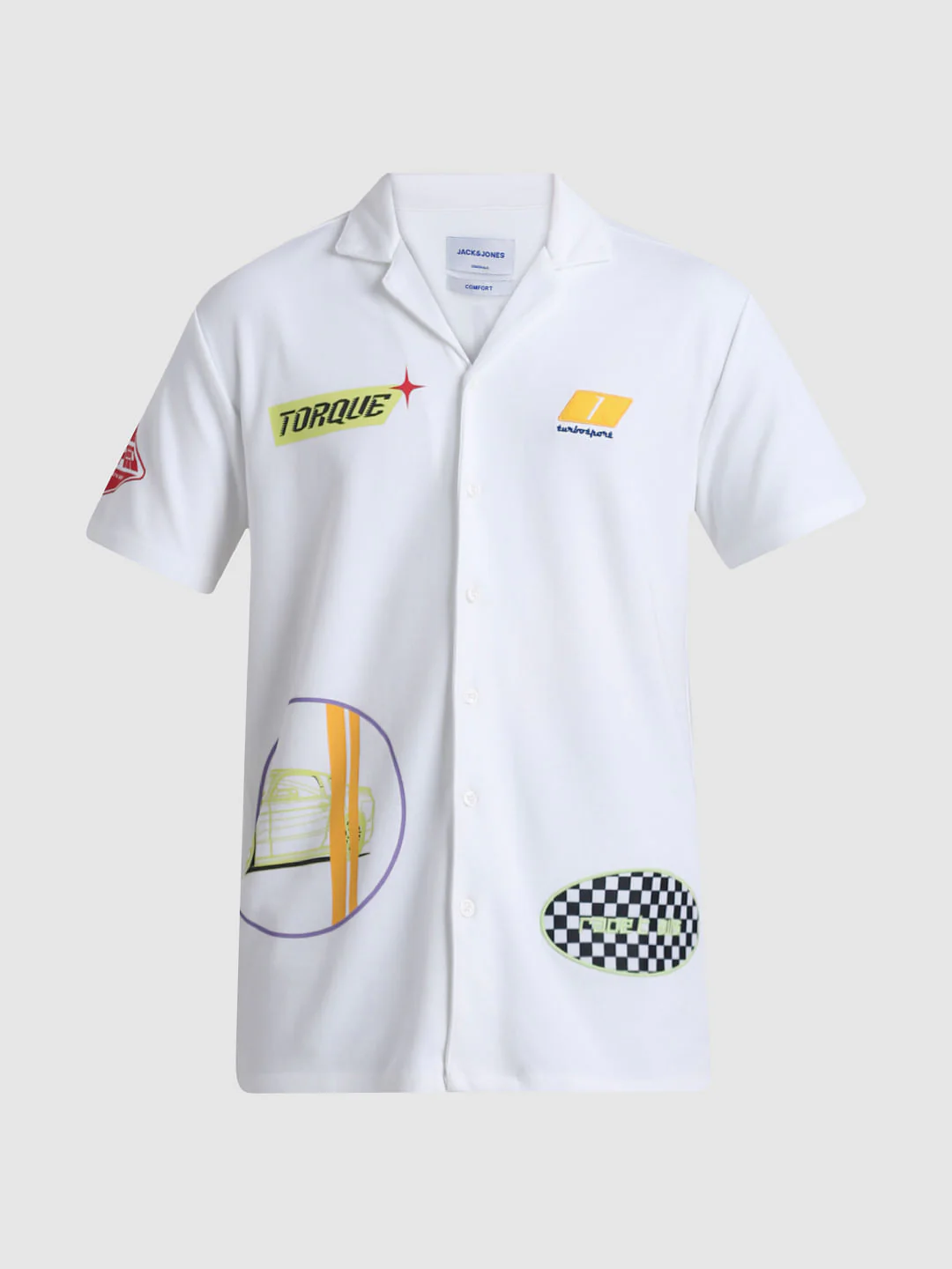 URBAN RACERS by White Short Sleeves Shirt - Image 8
