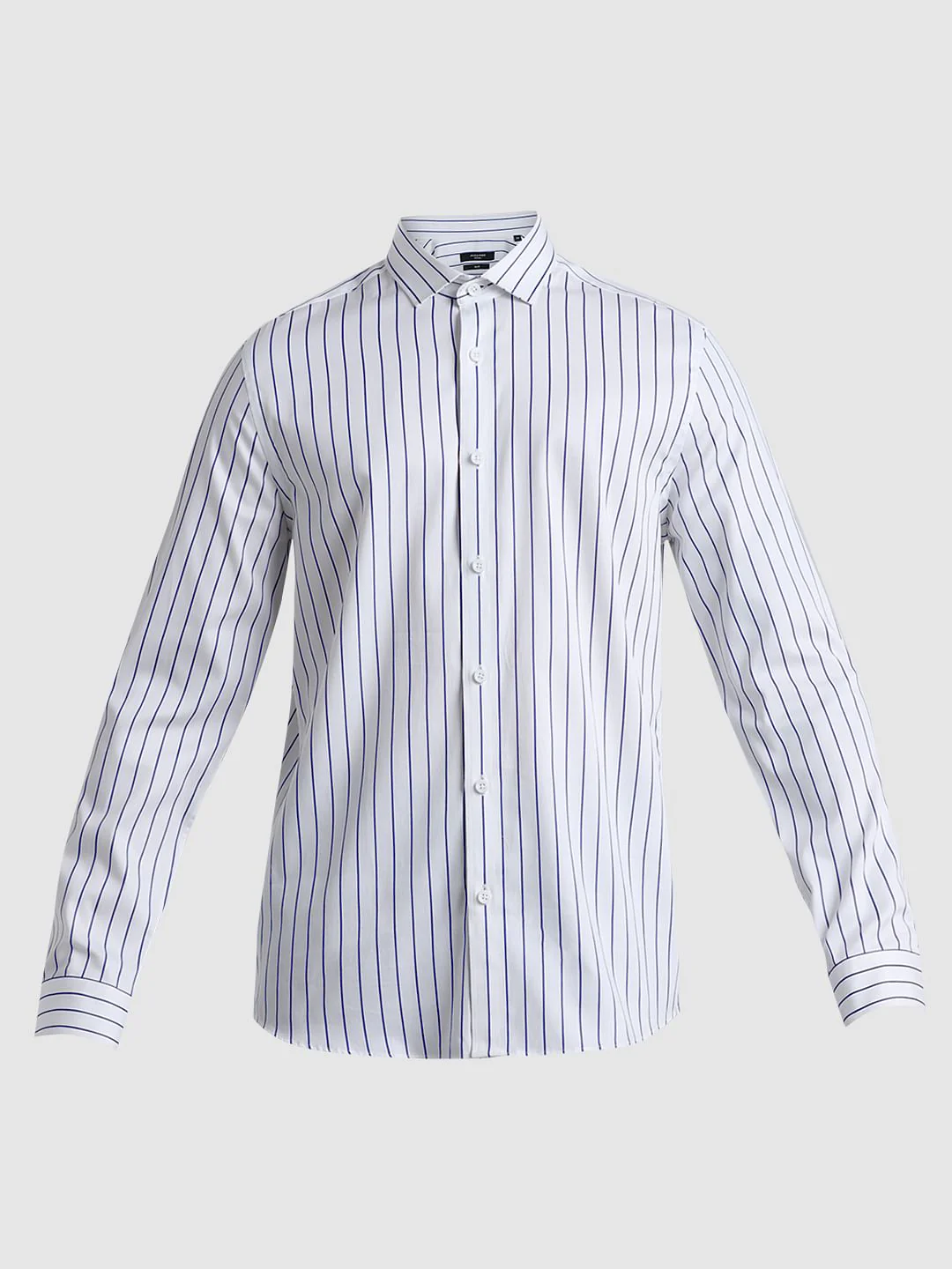 White Striped Formal Shirt - Image 7