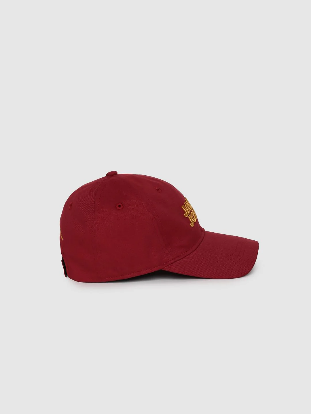 BOYS Red Logo Print Baseball Cap - Image 3