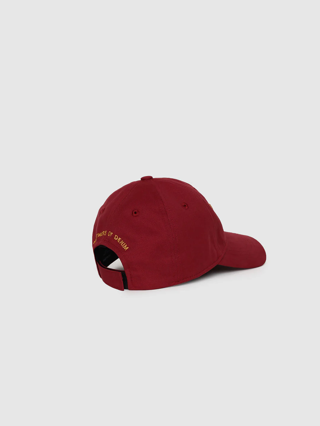 BOYS Red Logo Print Baseball Cap - Image 4