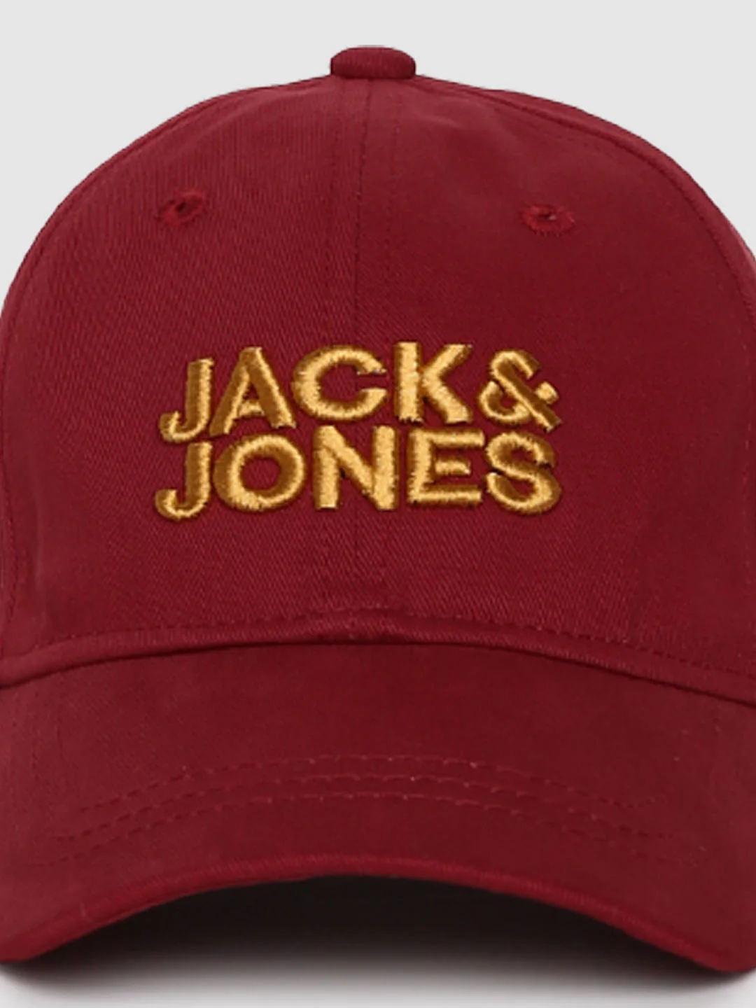 BOYS Red Logo Print Baseball Cap - Image 5