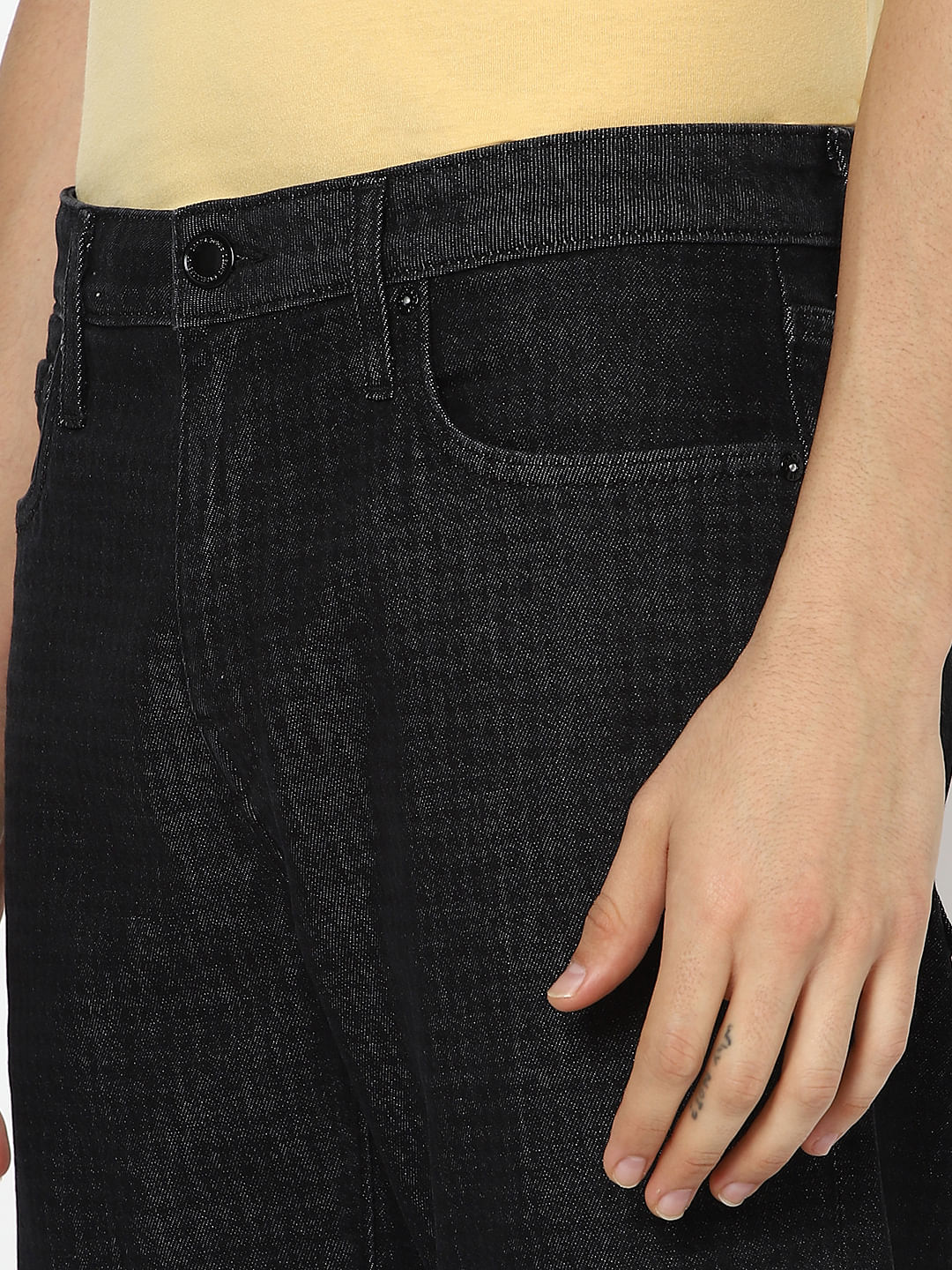 Black Low Rise Shorts - Image 5
