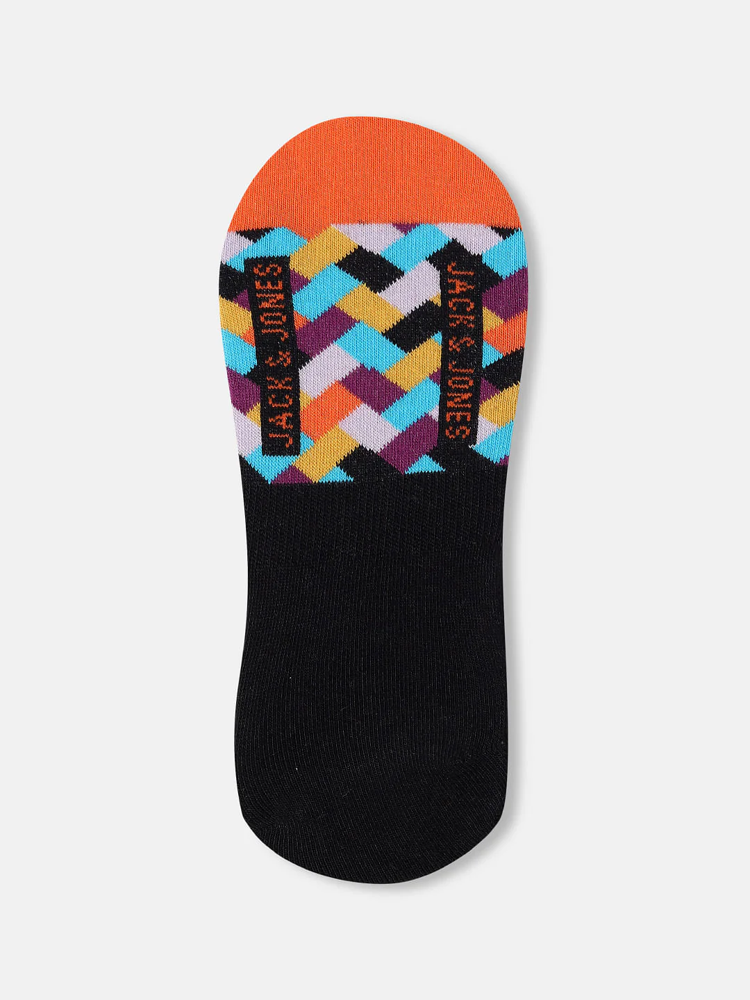 Pack of 3 Check Print No-Show Socks - Image 6