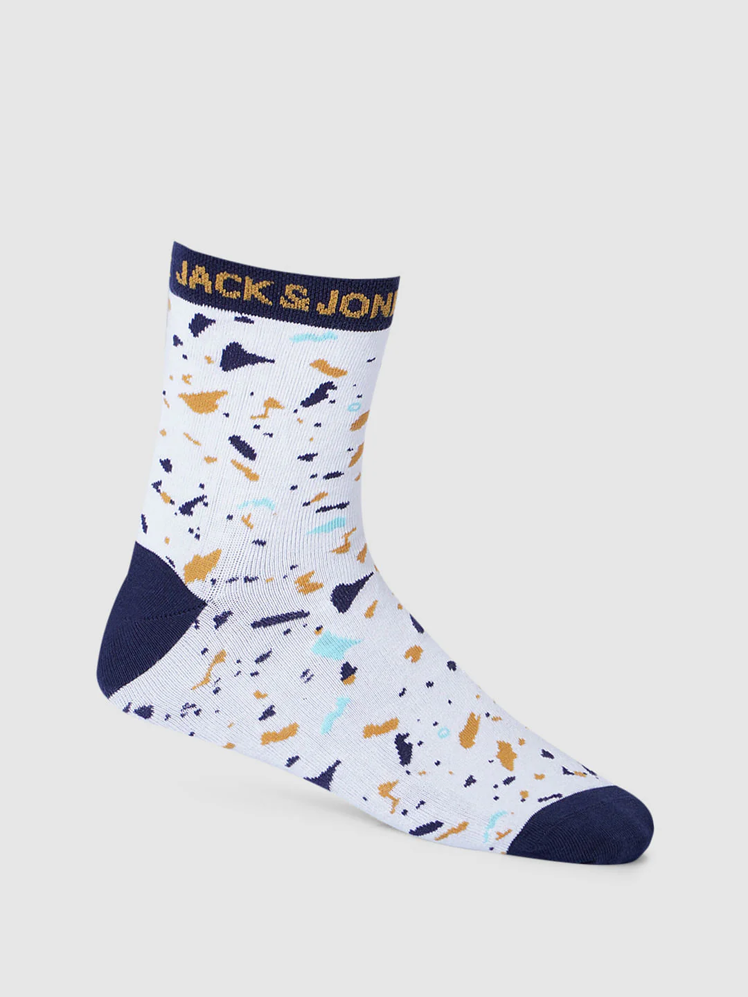 Pack Of 3 Printed Mid Length Socks - Image 6