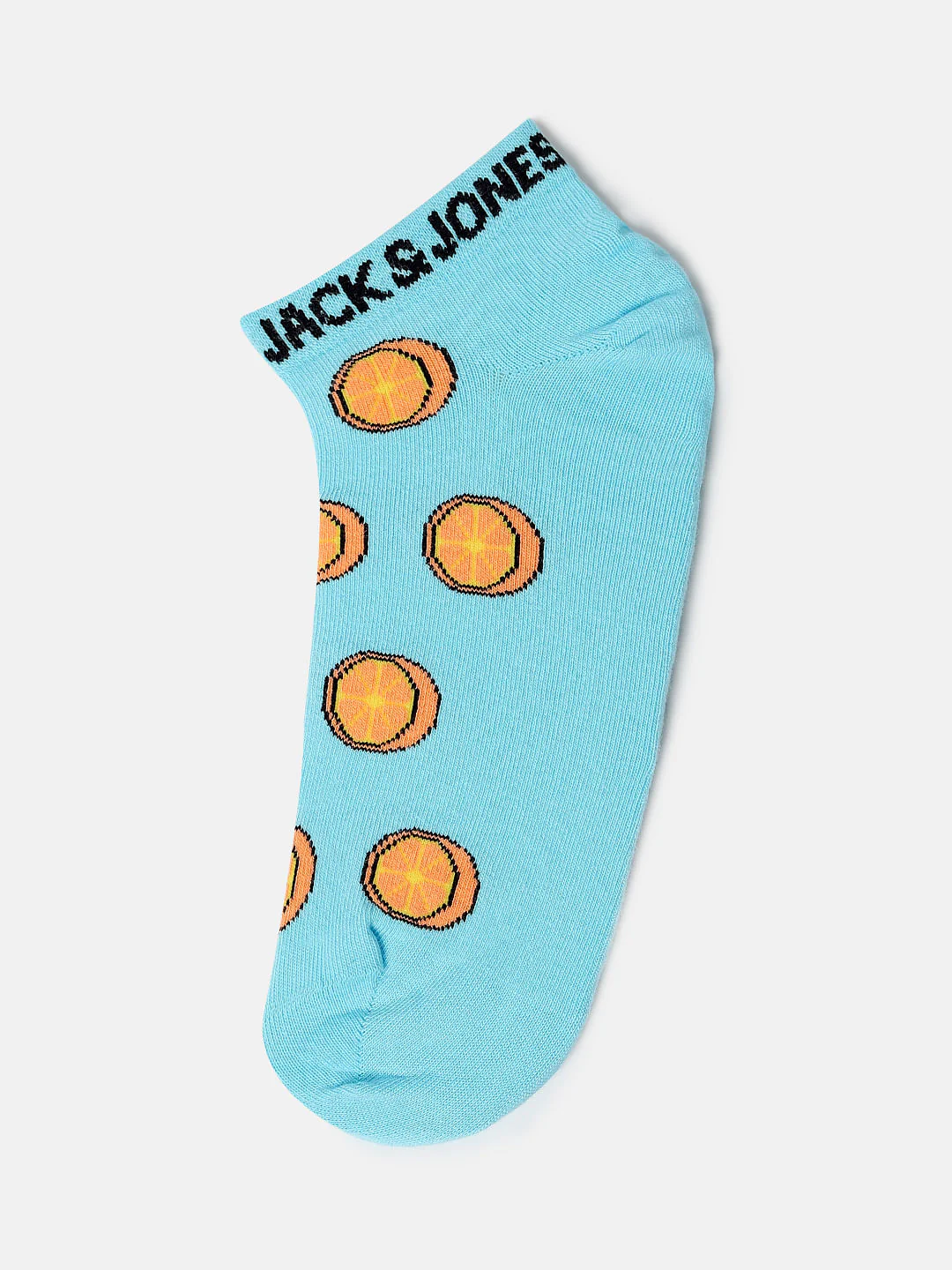 Blue Ball Print Ankle Length Socks - Image 2