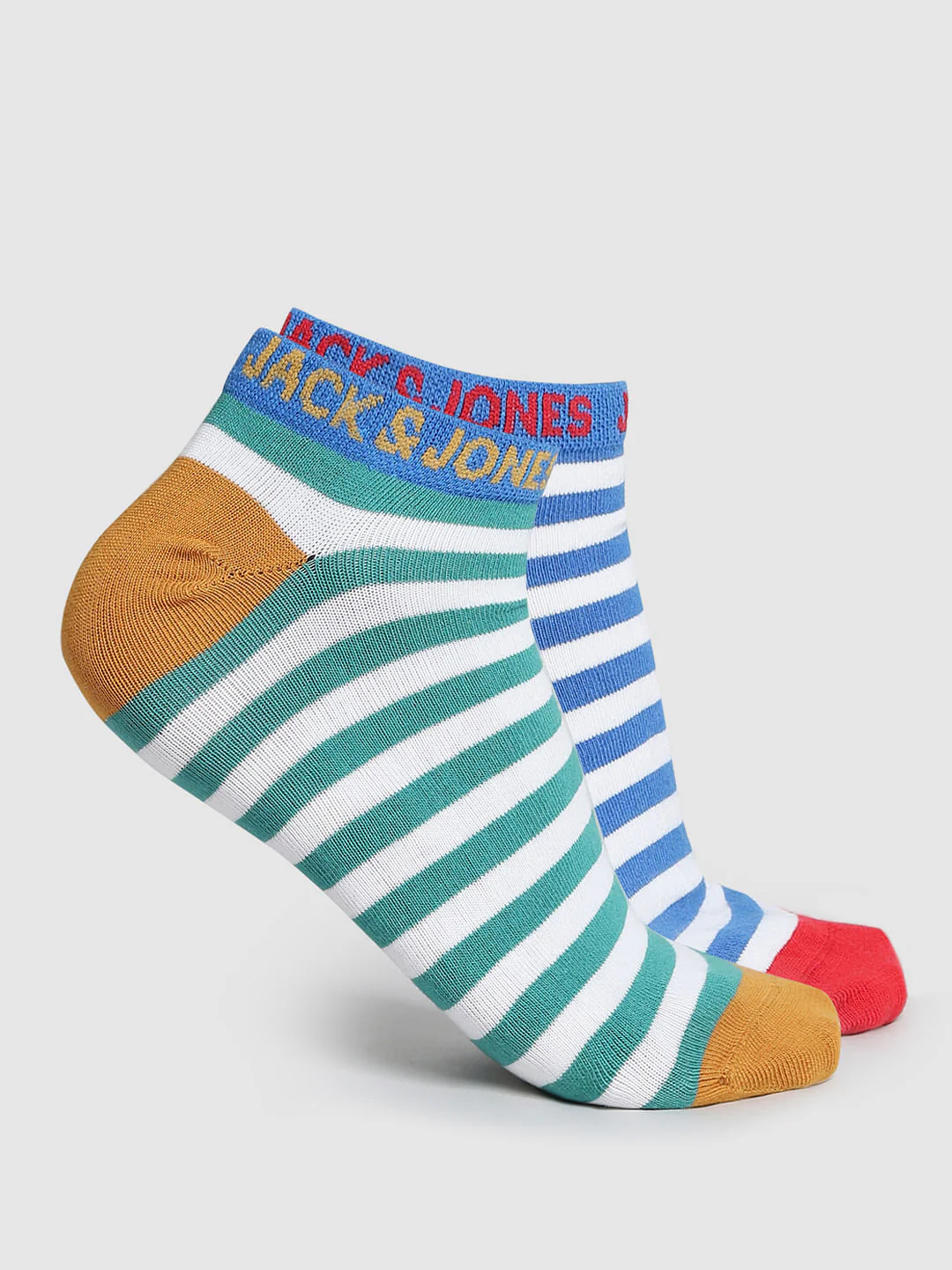 Pack of 2 Striped Ankle Length Socks - Image 2