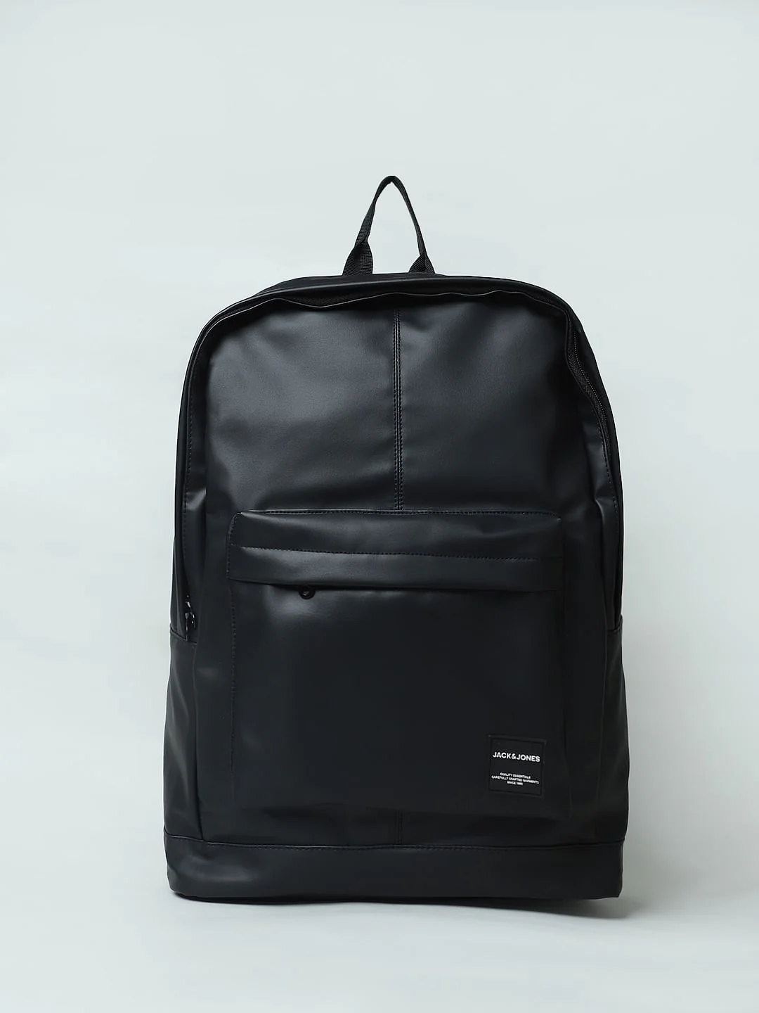 Black PU Backpack - Image 2