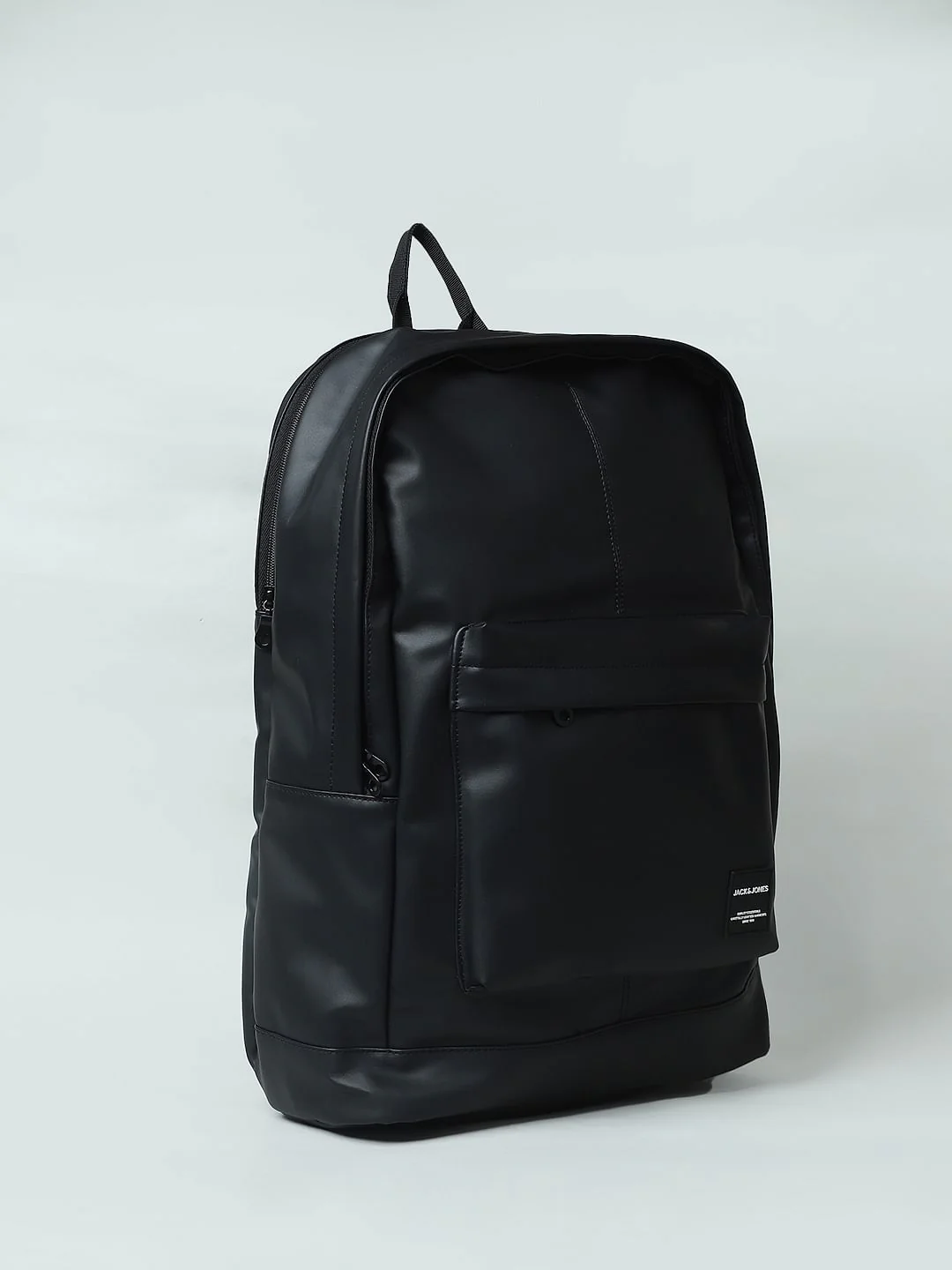 Black PU Backpack - Image 3