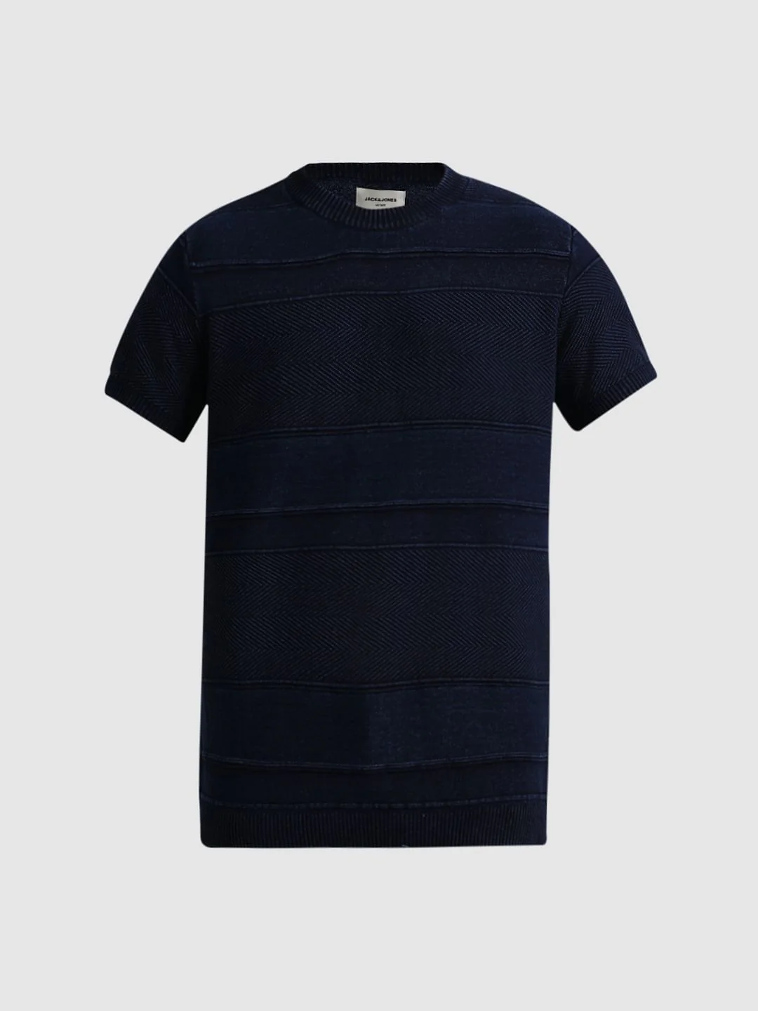 Blue Indigo Dyed T-shirt - Image 7