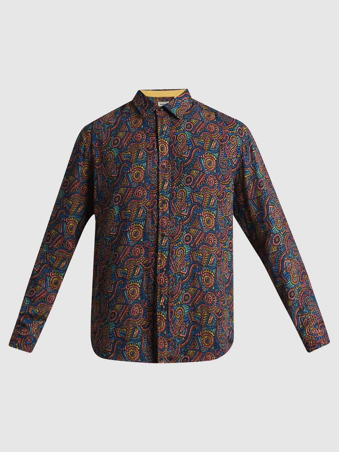 Multi-Coloured Printed Full Sleeves Shirt - Image 7