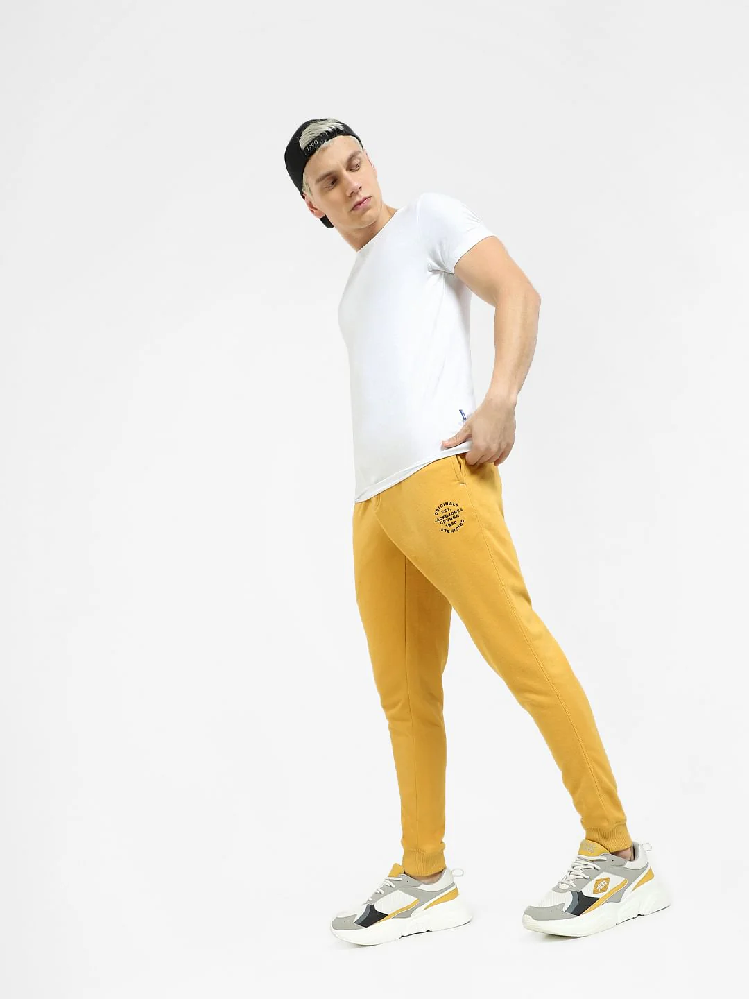 Brown Drawstring Sweatpants