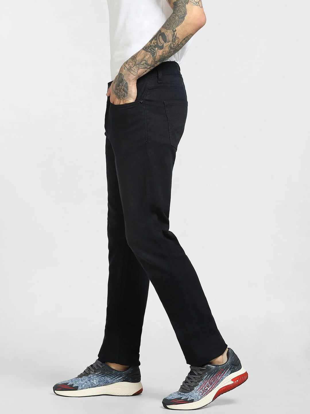 Dark Blue Low Rise Tim Anti Jeans - Image 3