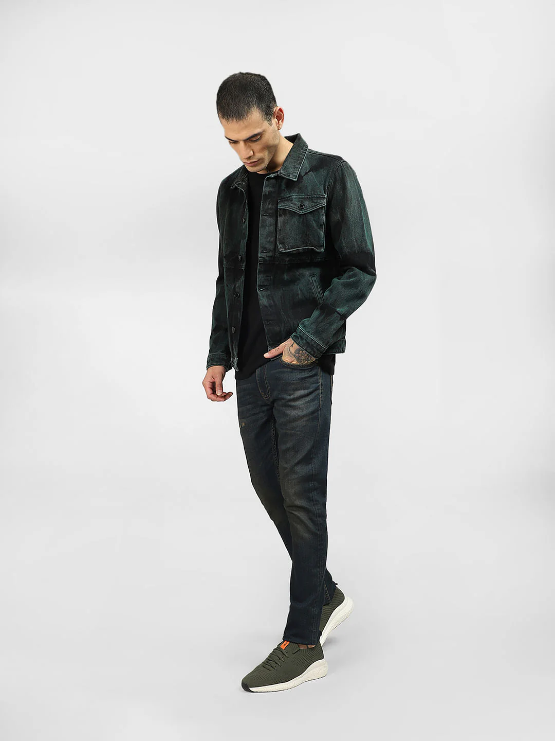 Blue Low Rise Washed Liam Skinny Jeans