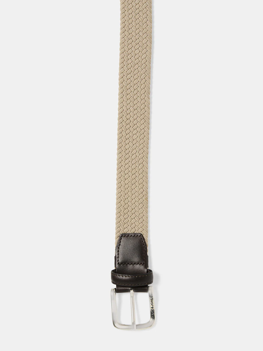 Boys Beige Braided Belt - Image 4