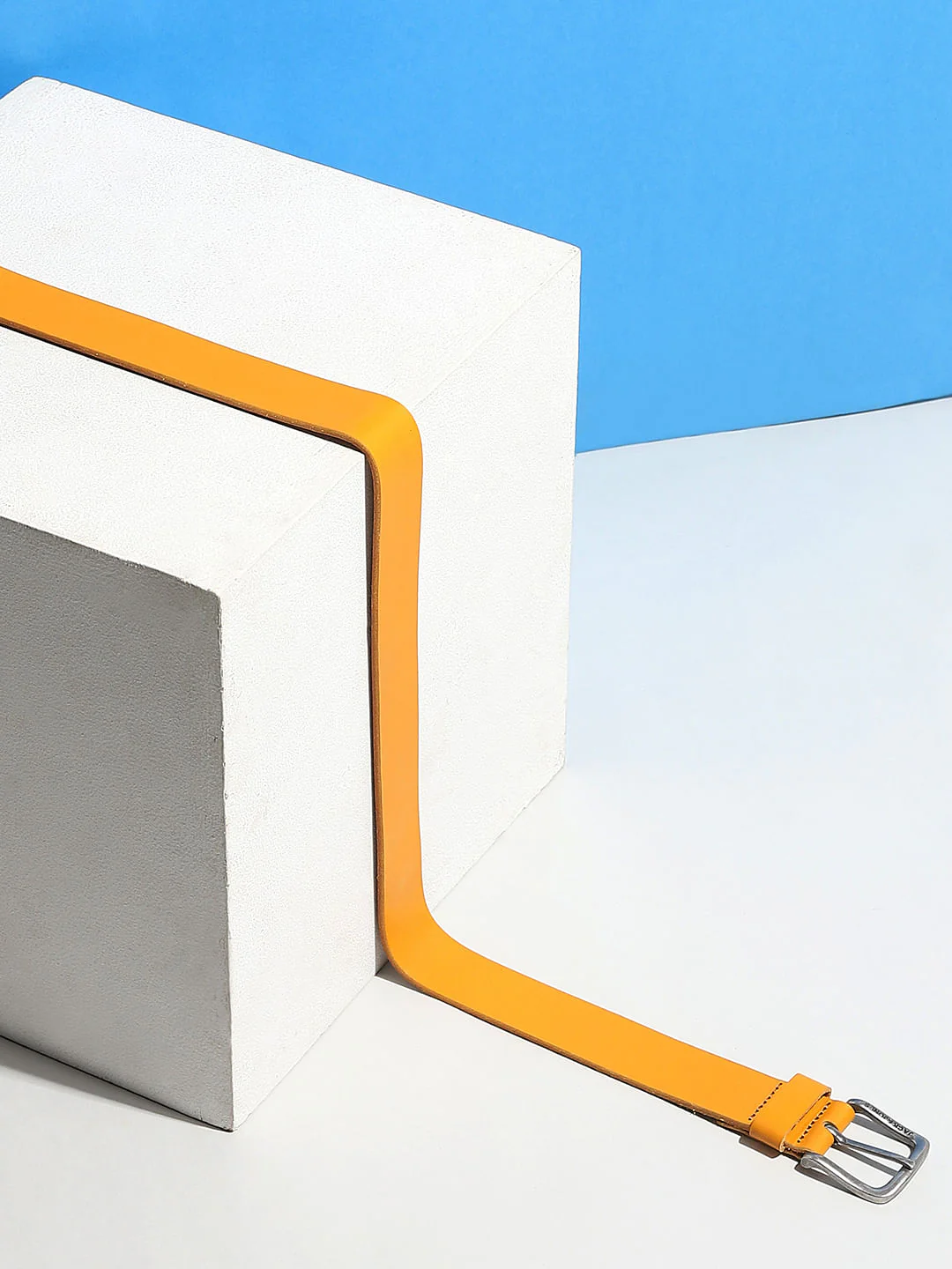 Orange Leather Belt - Image 2
