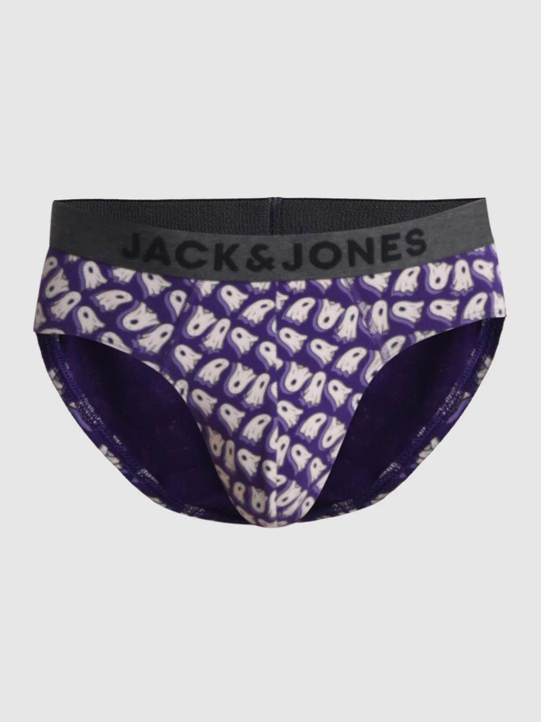 Purple Ghost Print Briefs - Image 6