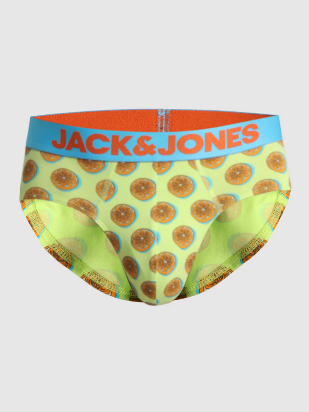 Lime Green Lemonade Print Briefs - Image 6