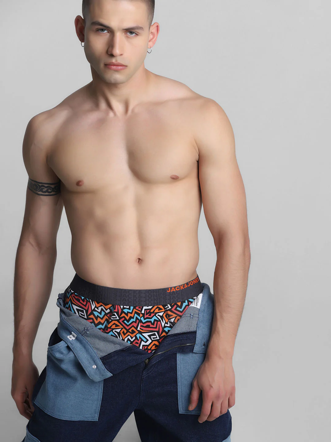 Red Printed Briefs - Image 5