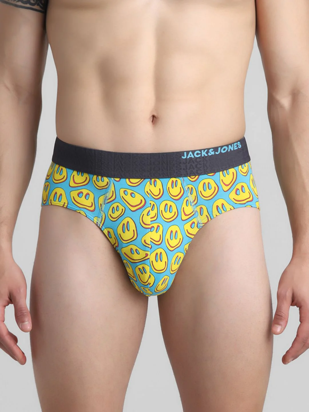 Blue Printed Briefs