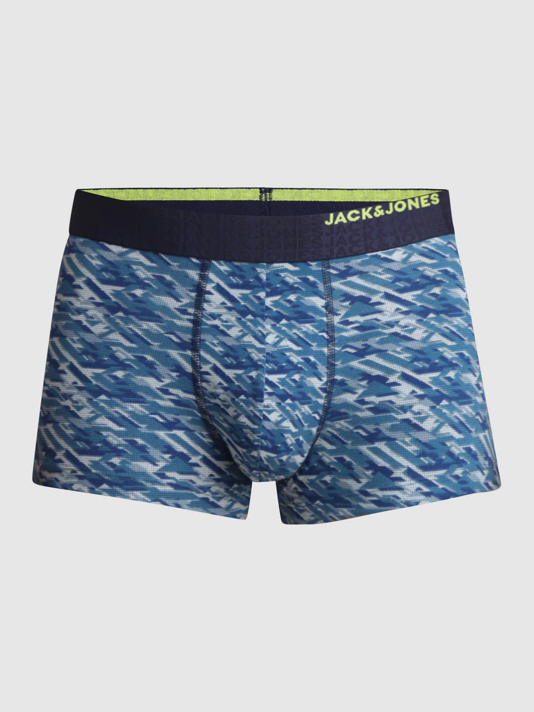 Navy Blue Camo Print Trunks - Image 6