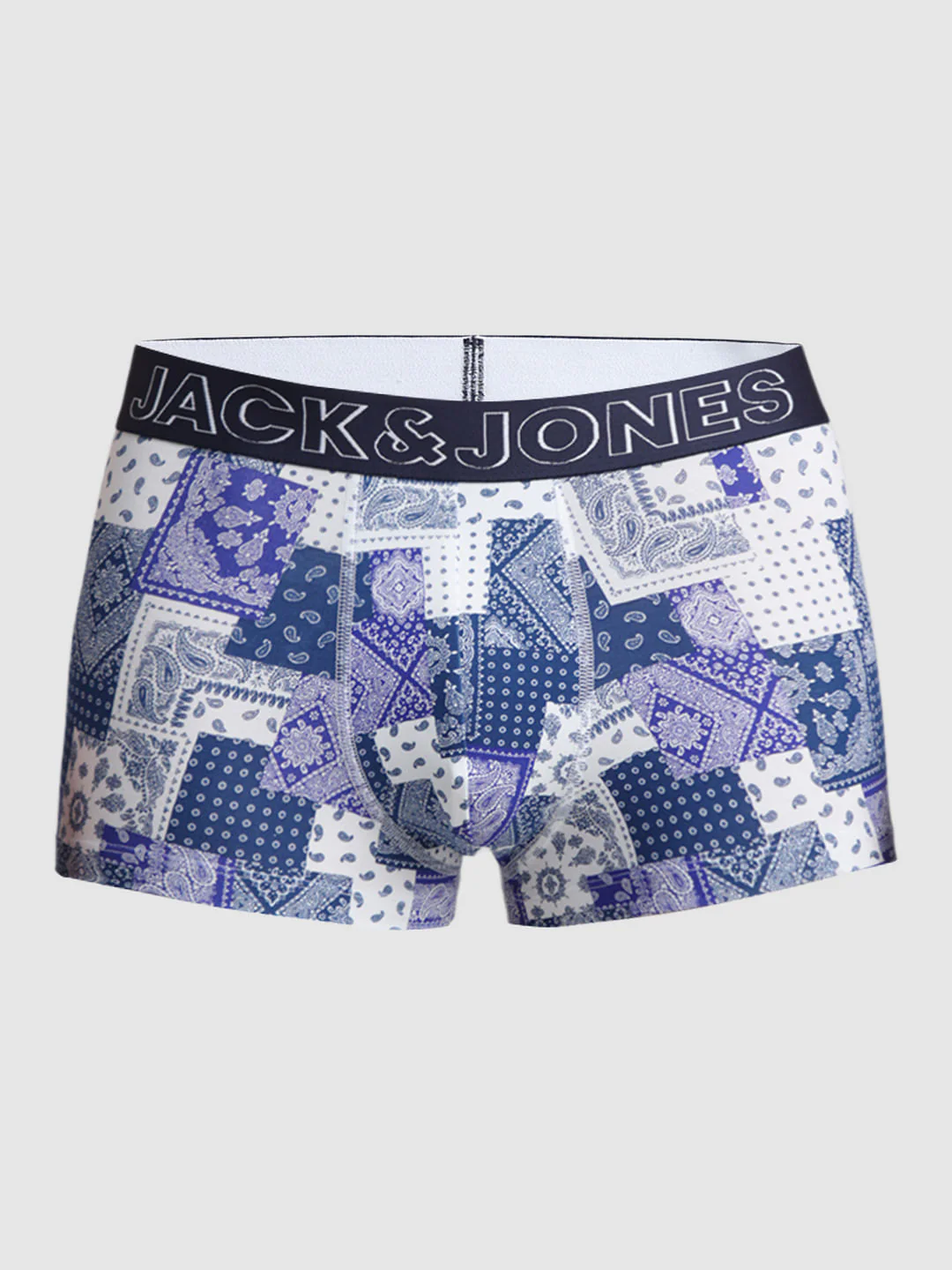 Blue Bandana Printed Trunks - Image 6