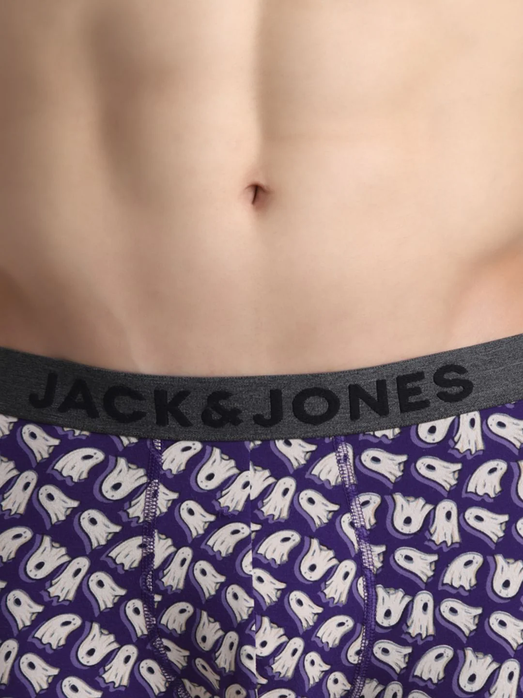 Purple Ghost Print Trunks - Image 4