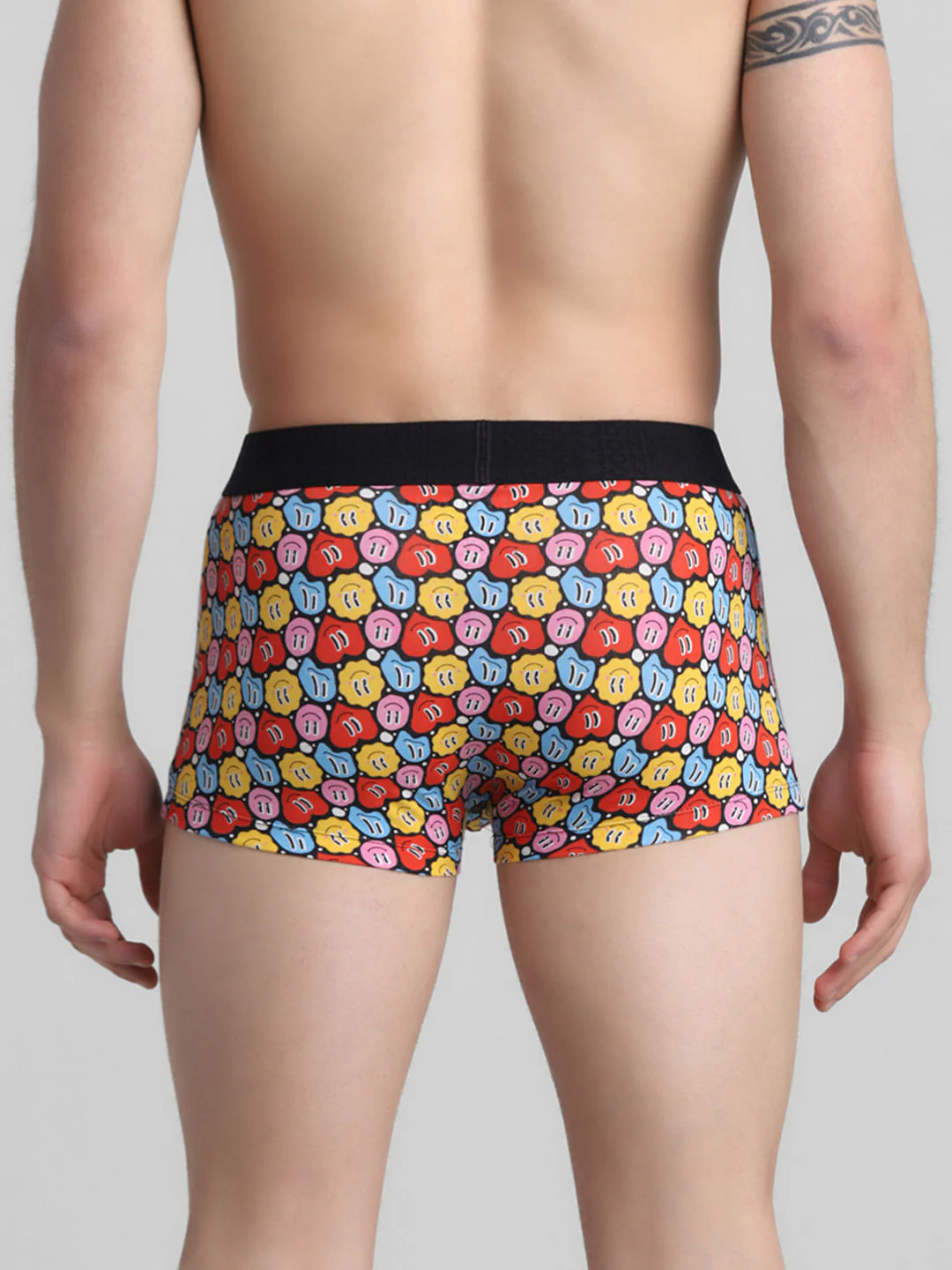 Multi-Colour Hearts Print Trunks - Image 3