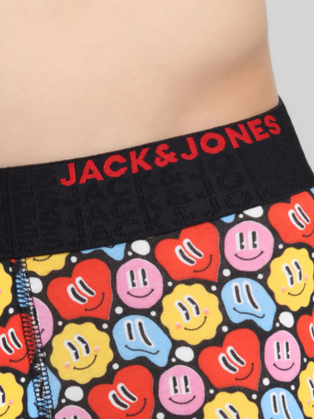 Multi-Colour Hearts Print Trunks - Image 4