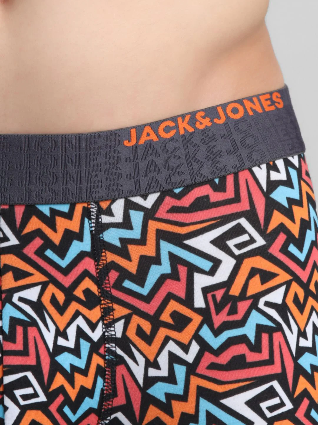 Red Printed Trunks - Image 4