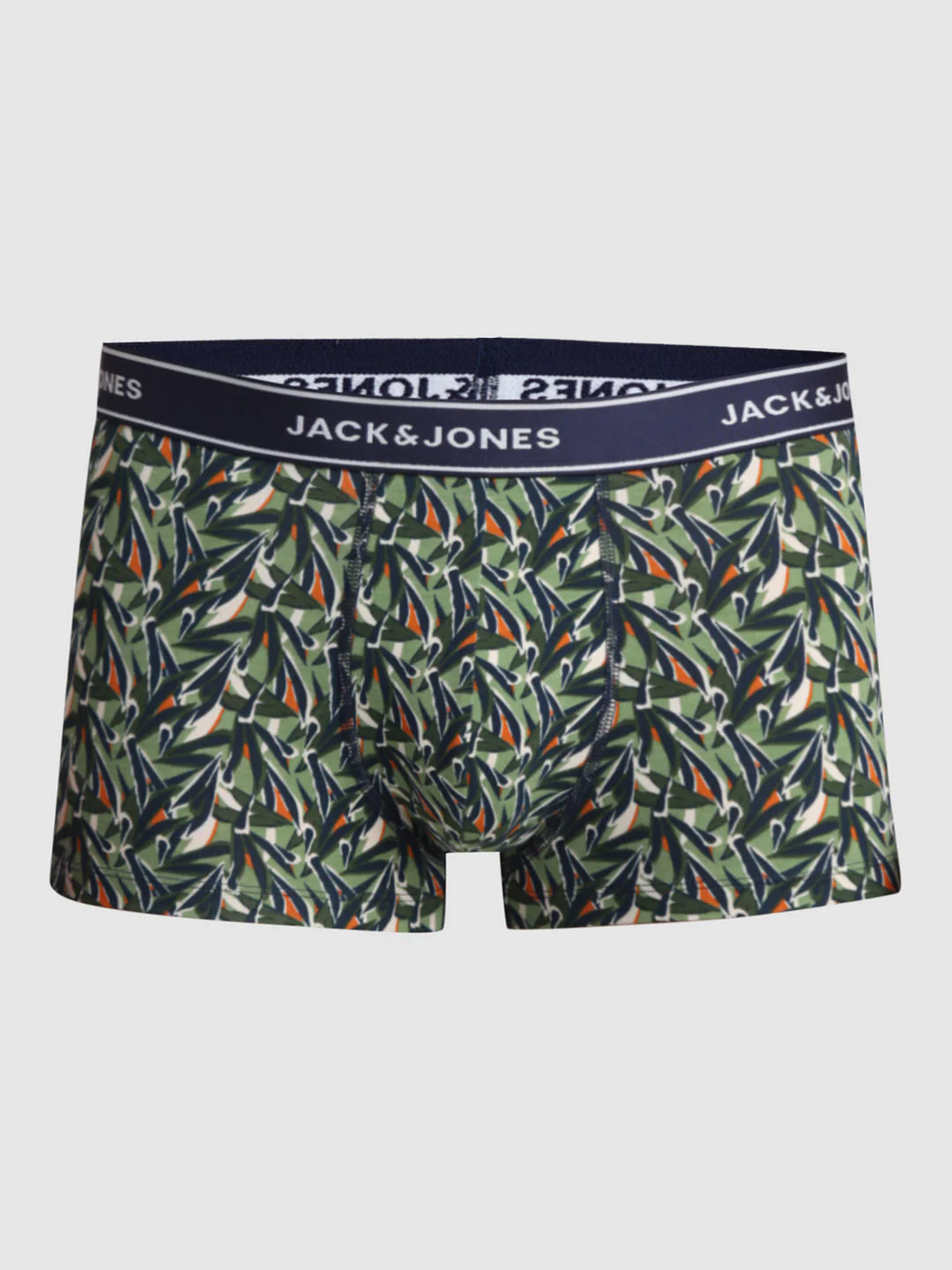 Green Leaf Print Trunks - Image 6