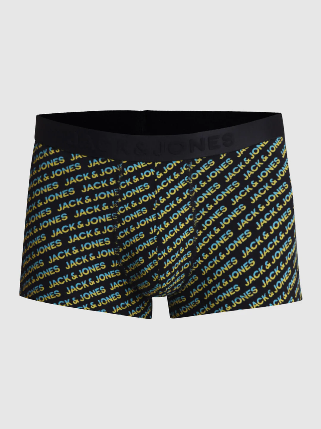 Black Logo Print Trunks - Image 6