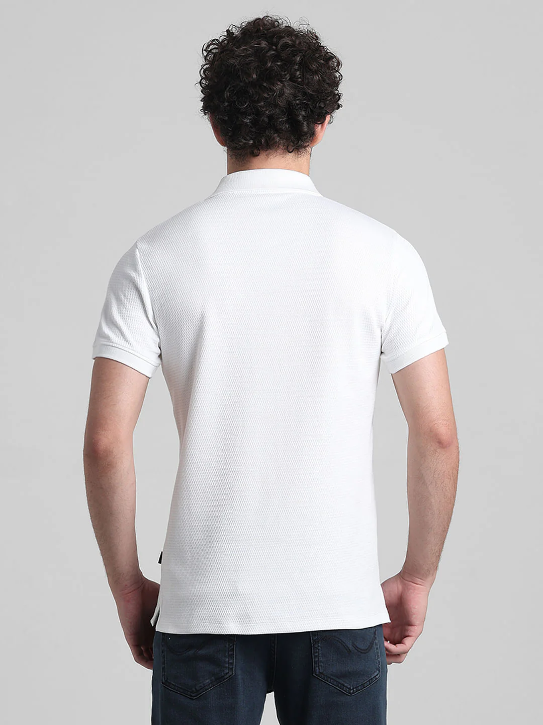 White Polo T-shirt - Image 4