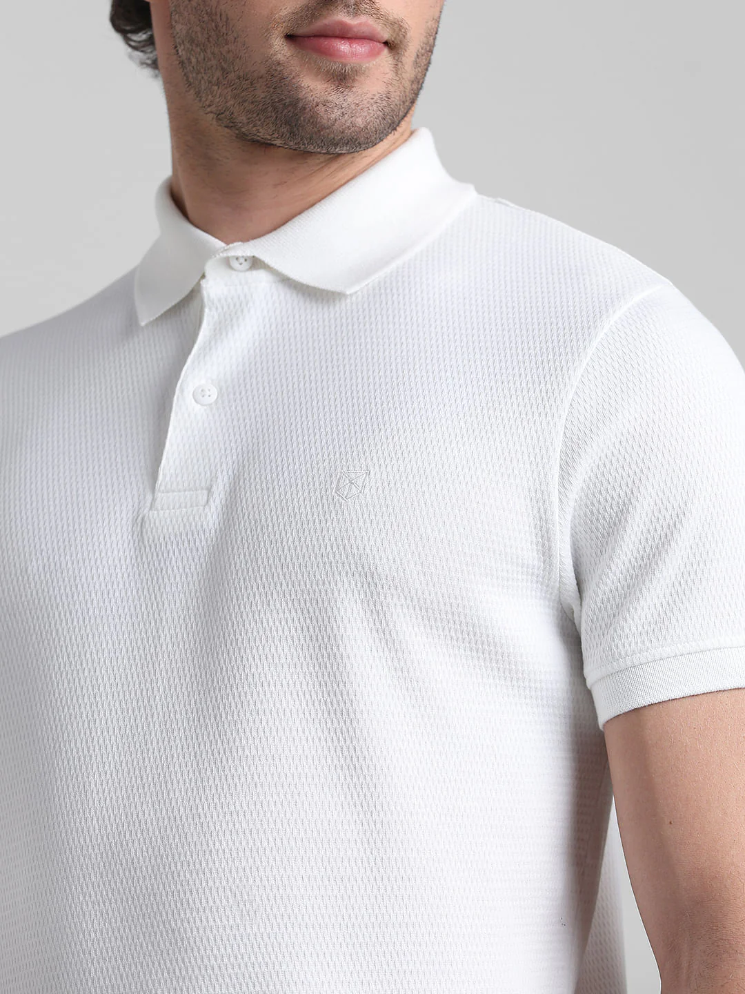 White Polo T-shirt - Image 5