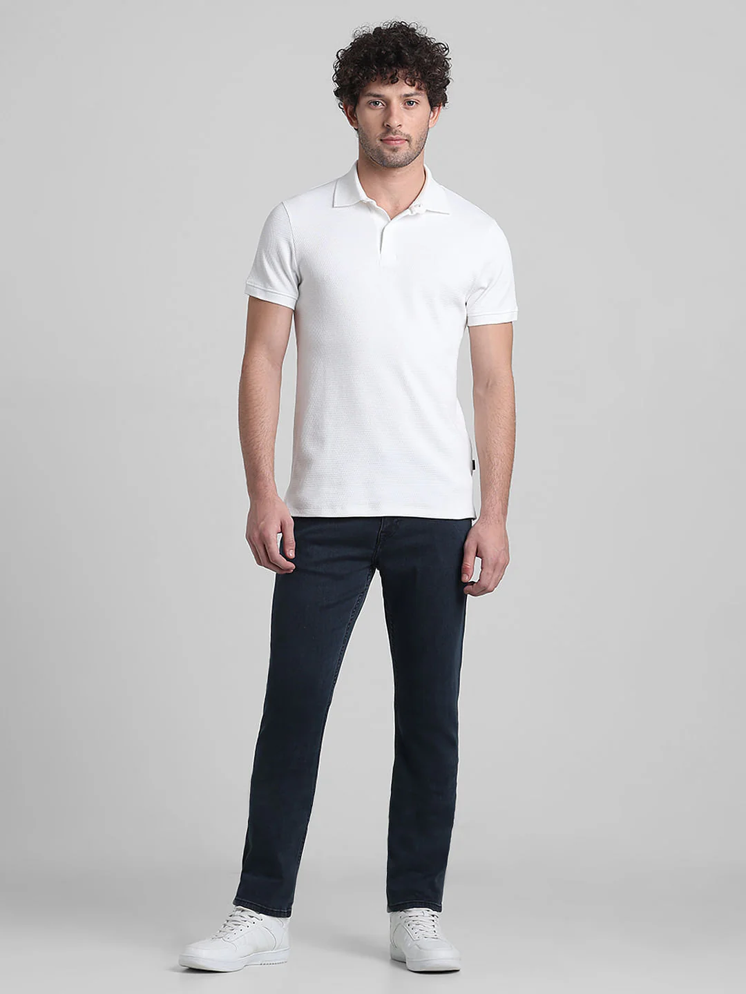 White Polo T-shirt - Image 6
