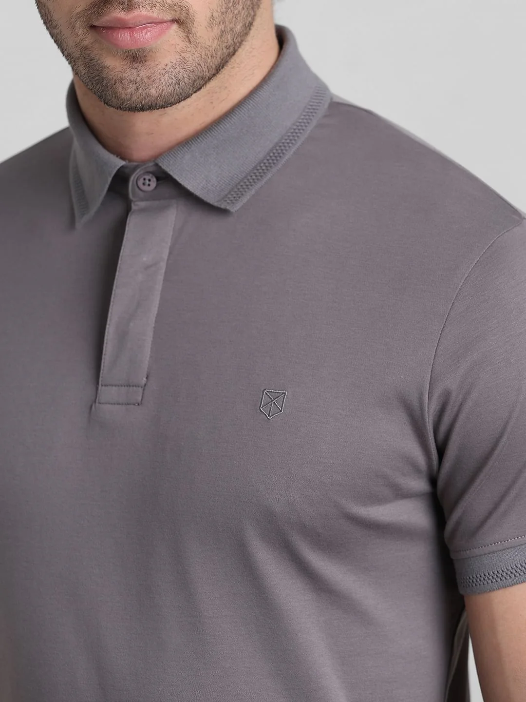 Dark Grey Polo T-shirt - Image 5