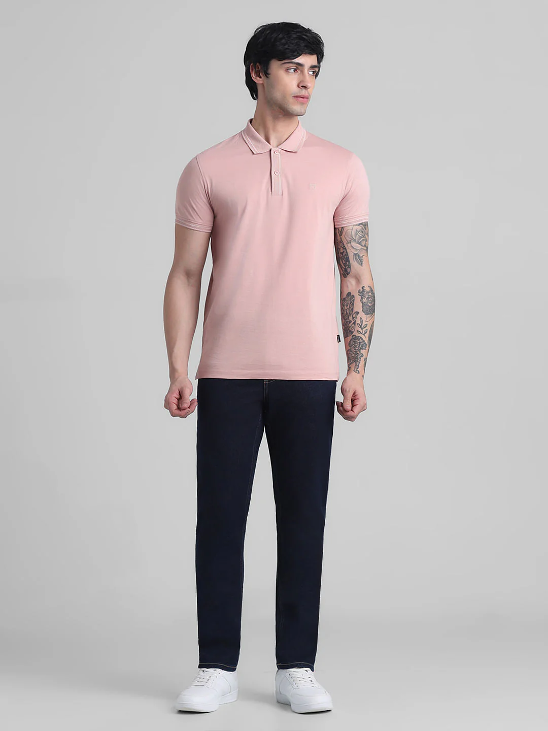 Pink Crew Neck T-shirt - Image 6