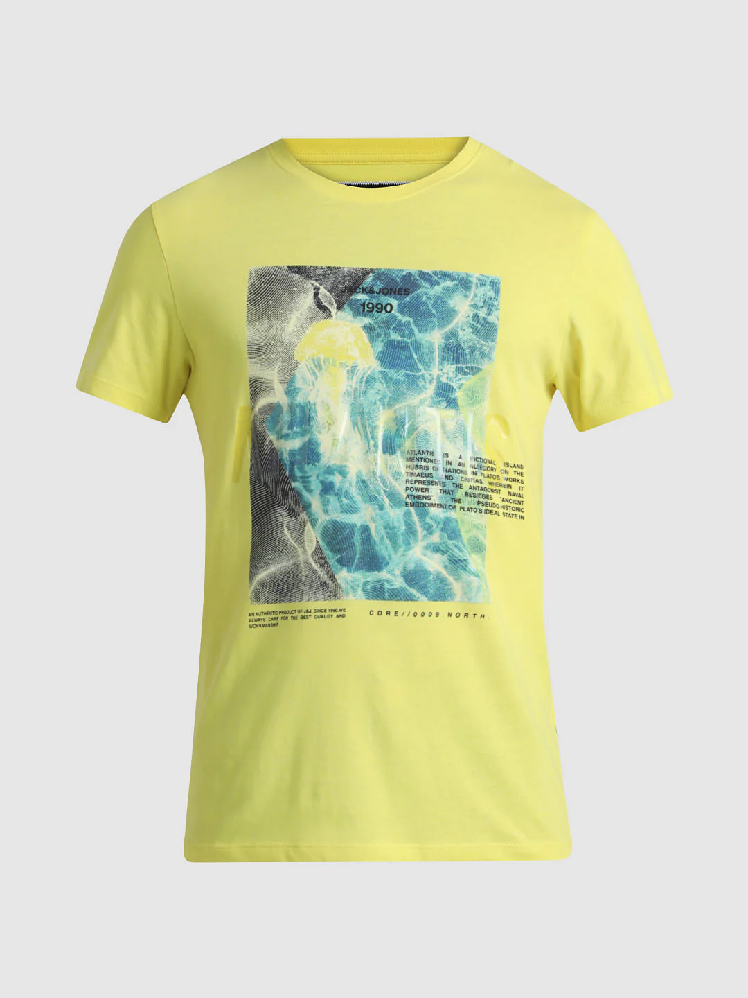 Yellow Graphic Print T-shirt - Image 7
