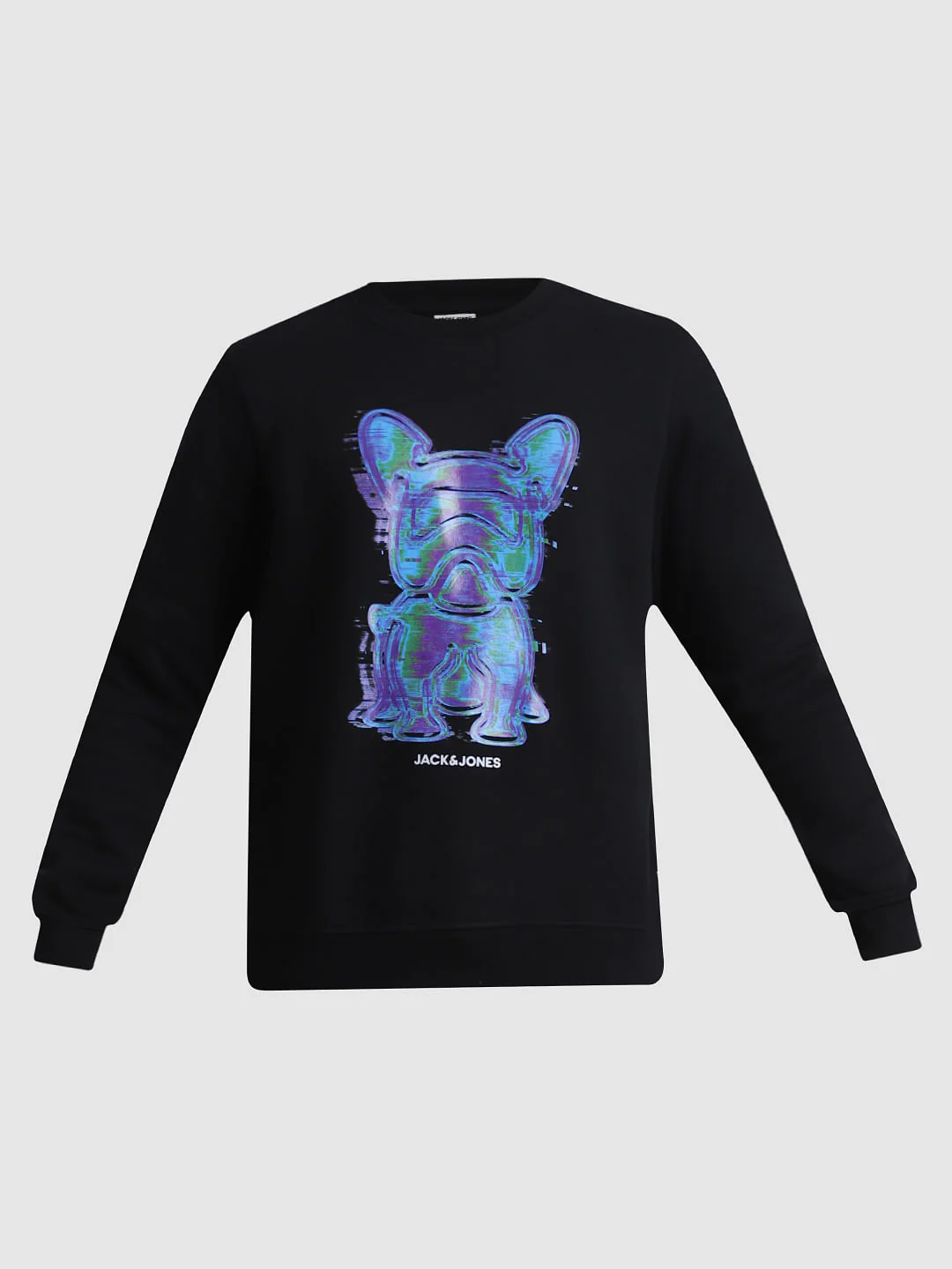 Black Doggo Print Sweatshirt - Image 7