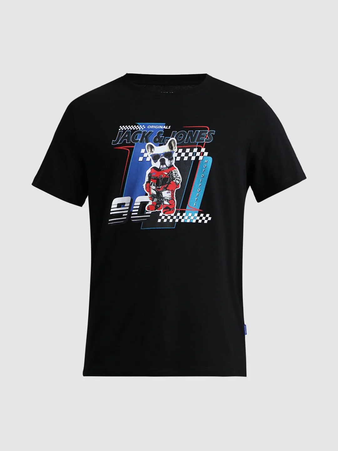 URBAN RACERS by JACK&JONES Black Racer Doggo Print T-shirt - Image 7