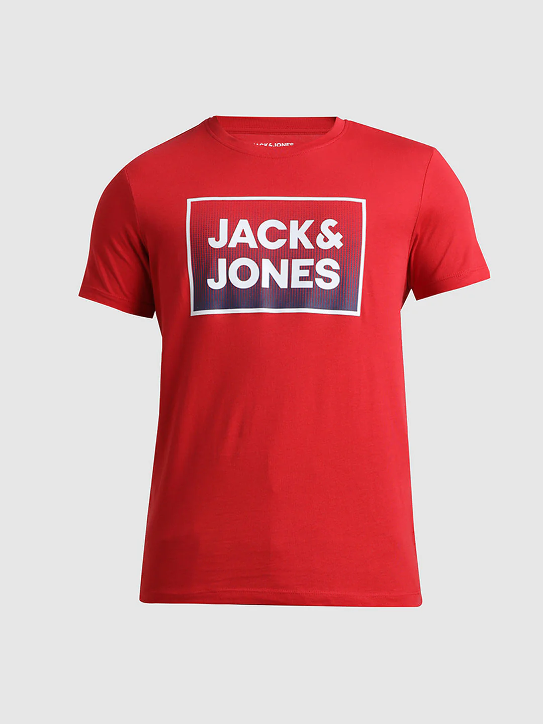 URBAN RACERS by JACK&JONES Red Logo Chest Print T-shirt - Image 7
