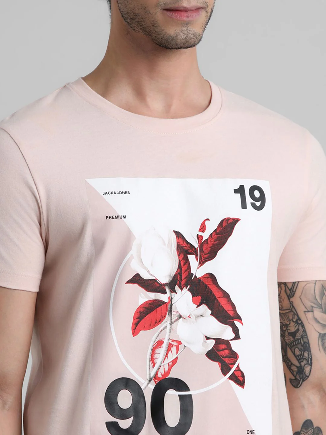 Pink Graphic Print T-shirt - Image 5