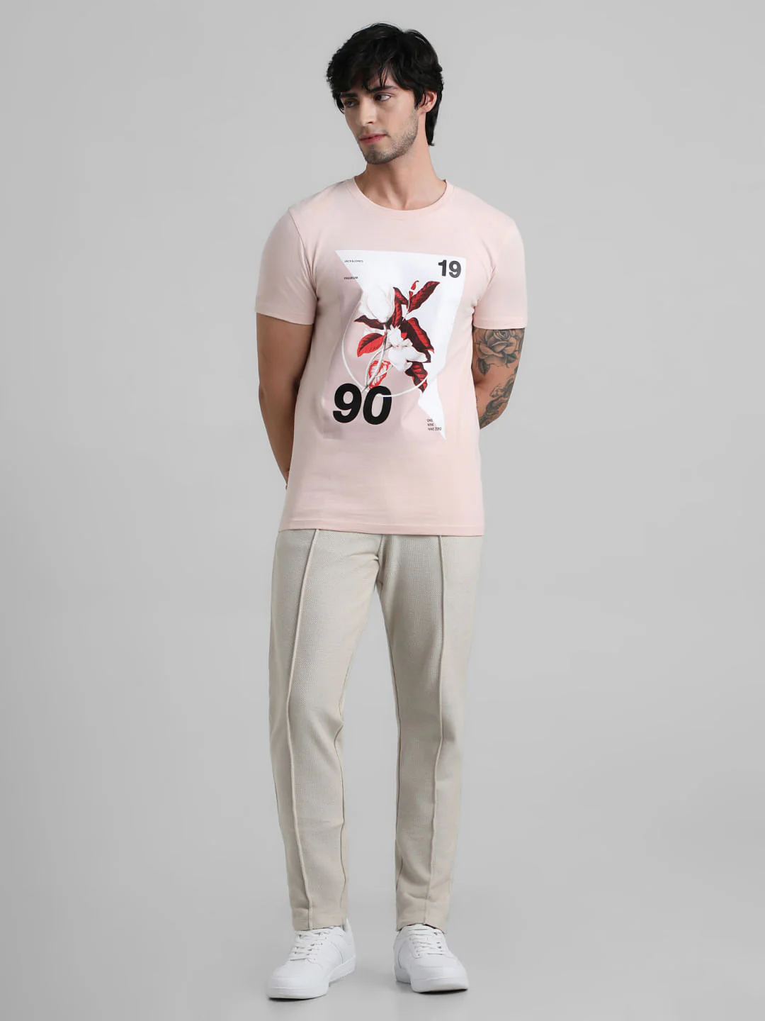 Pink Graphic Print T-shirt - Image 6