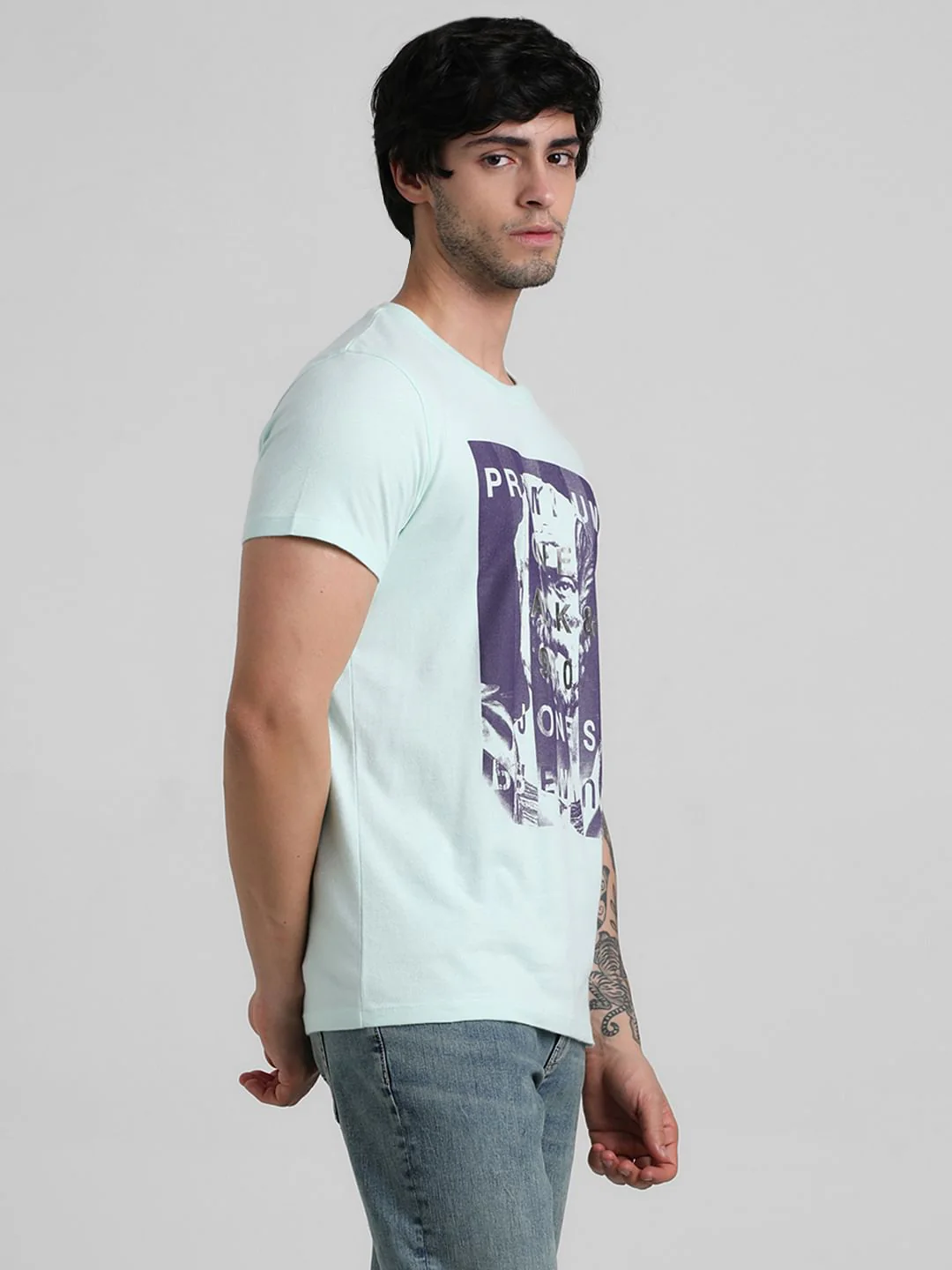 Green Logo Graphic Print T-shirt - Image 3