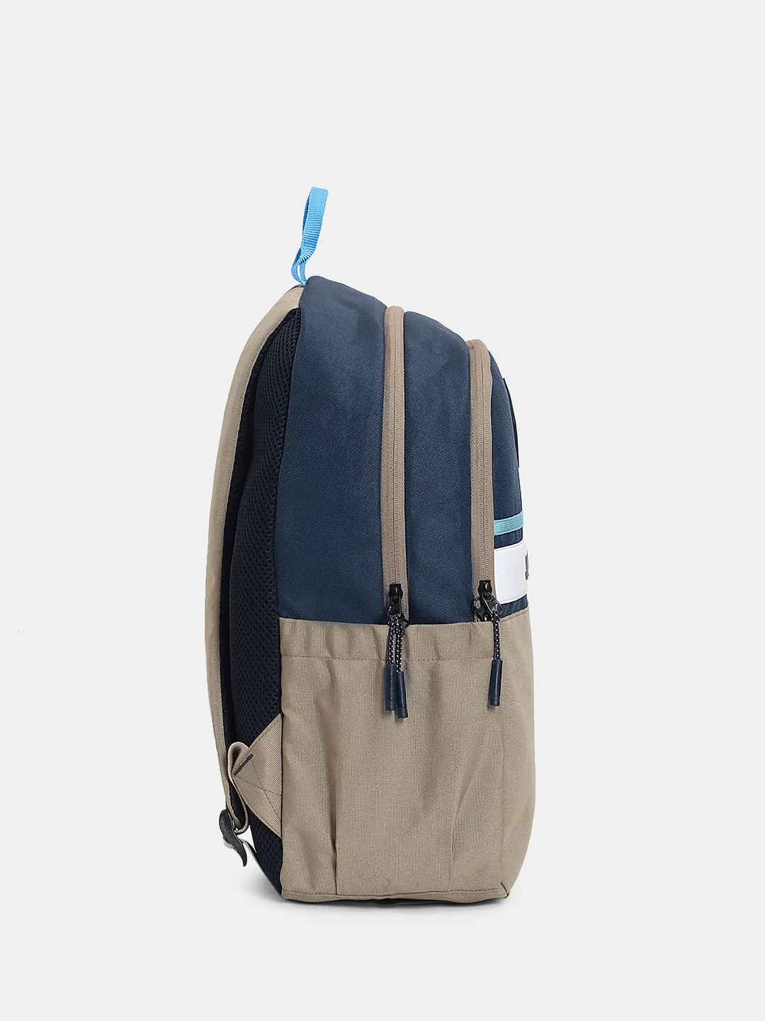 Grey Colourblocked Backpack - Image 3