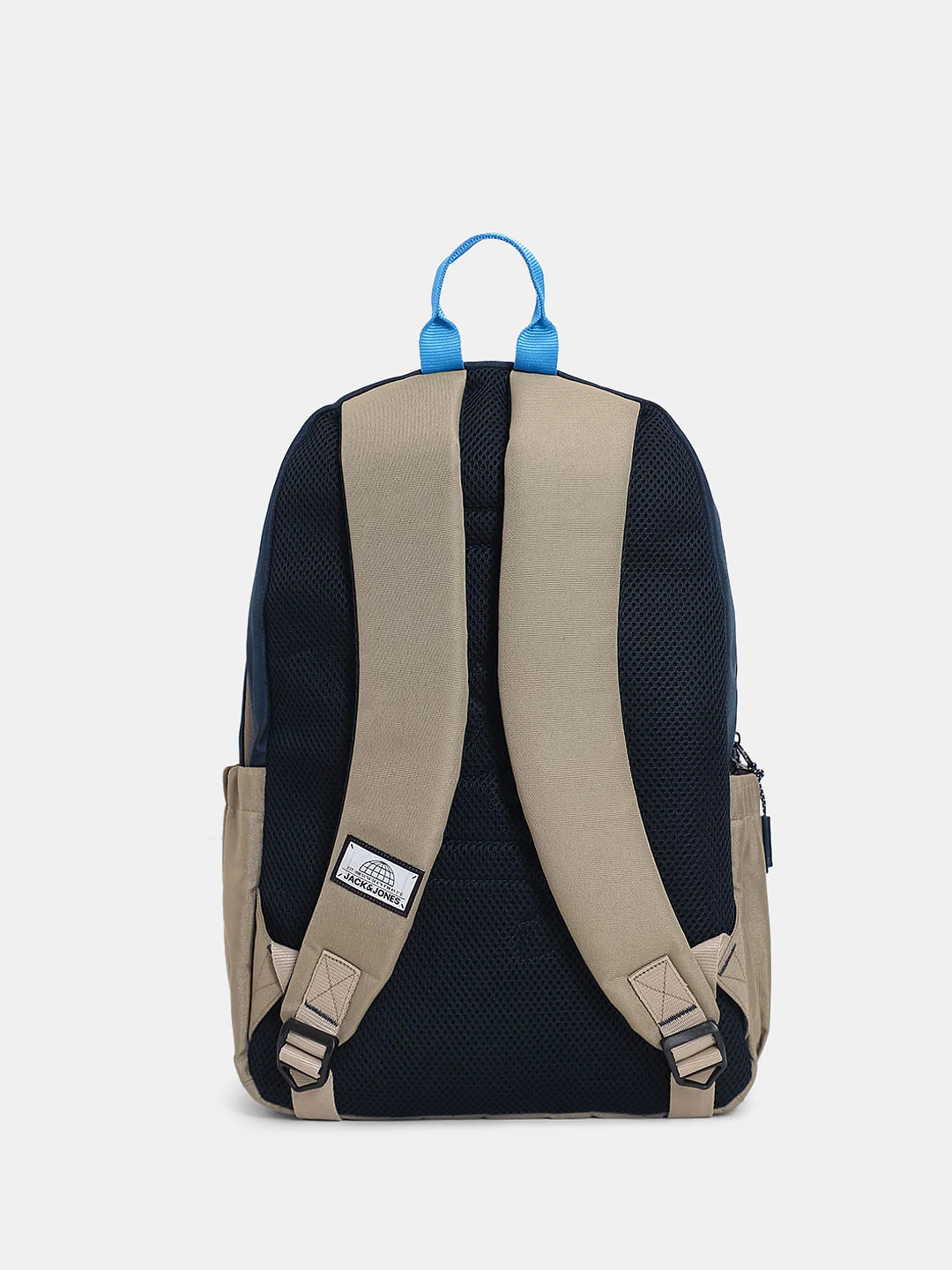 Grey Colourblocked Backpack - Image 4