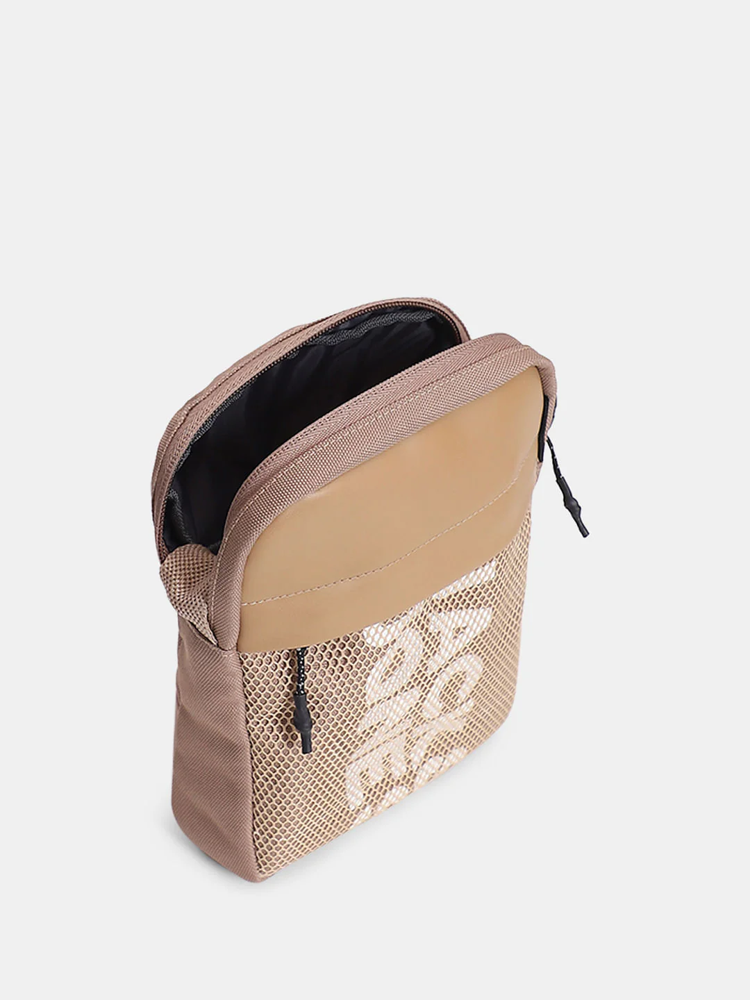 Beige Mesh Sling Bag - Image 4