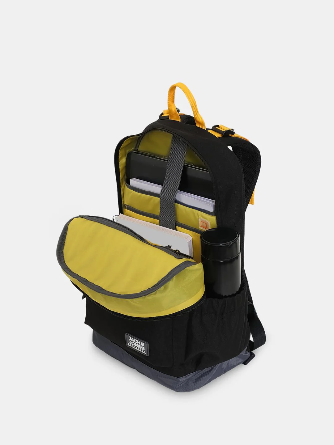 Black & Yellow Backpack - Image 6