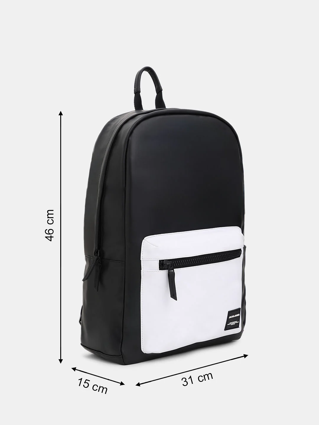 Black Colourblocked Backpack - Image 7