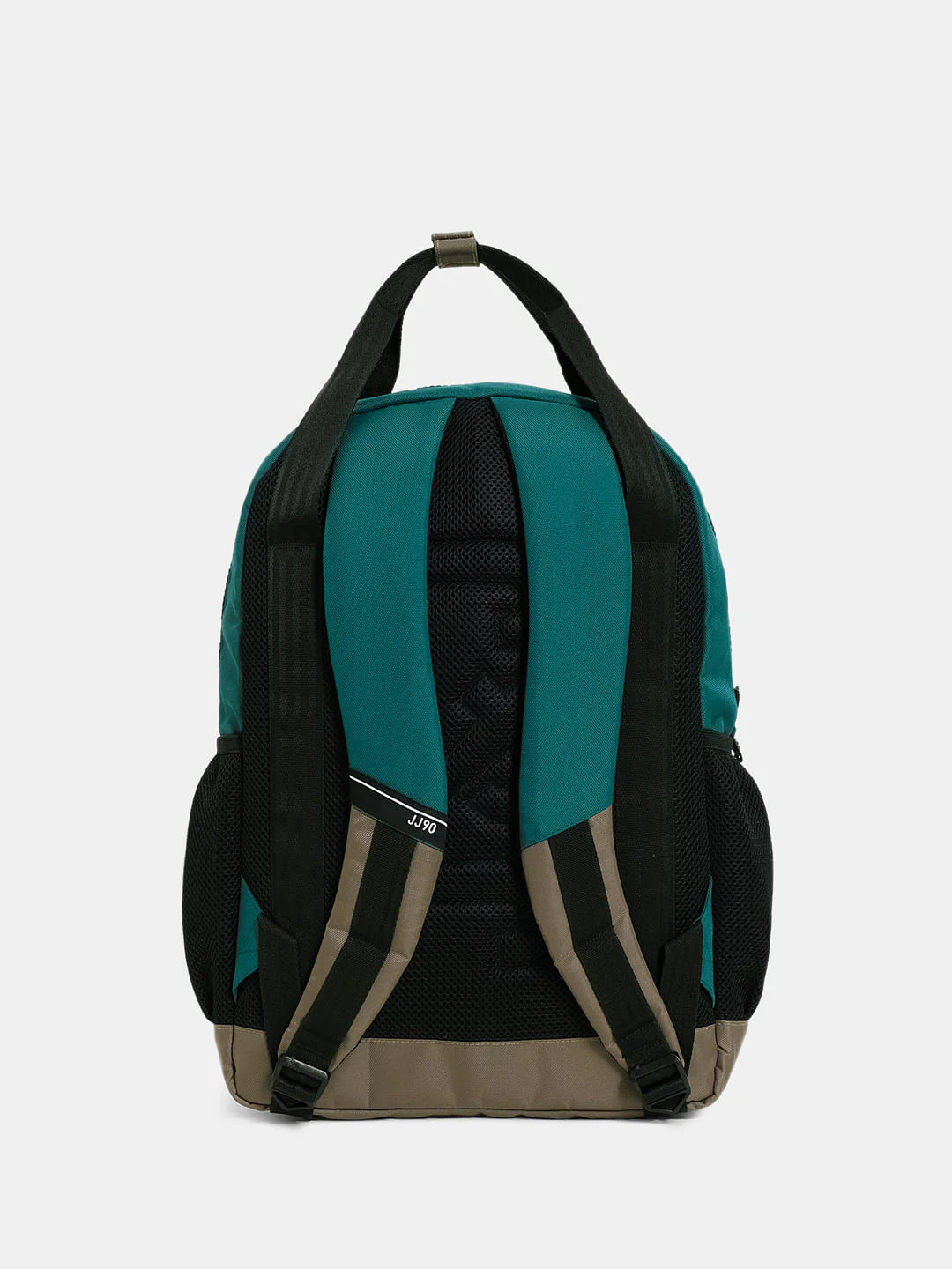 Green Colourblocked Everyday Backpack - Image 3